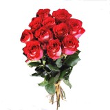 Букет 11 роз (пример-розы Игуана)  40 см 
